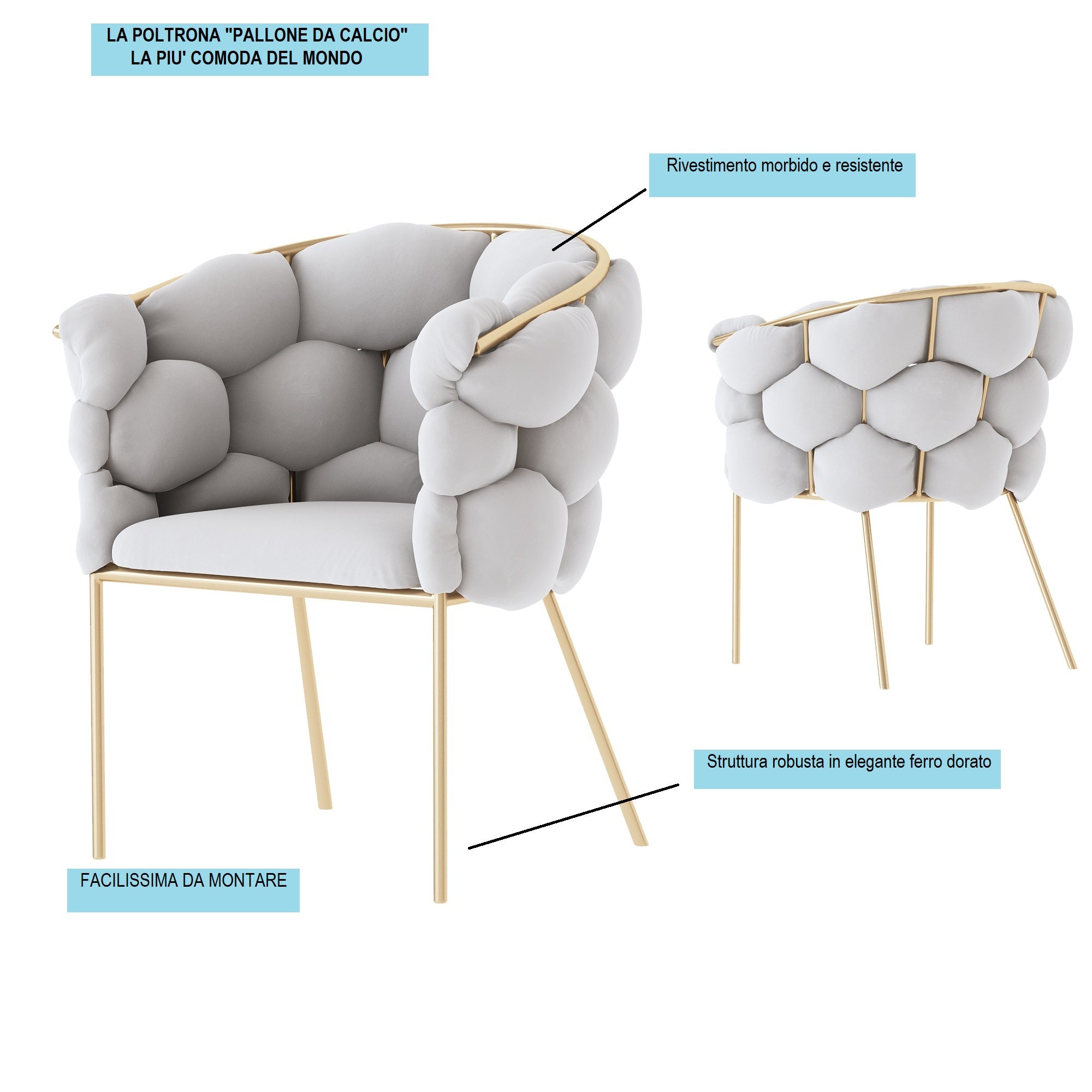 Sedia Poltrona sofa manicure estetista unghie nail salone