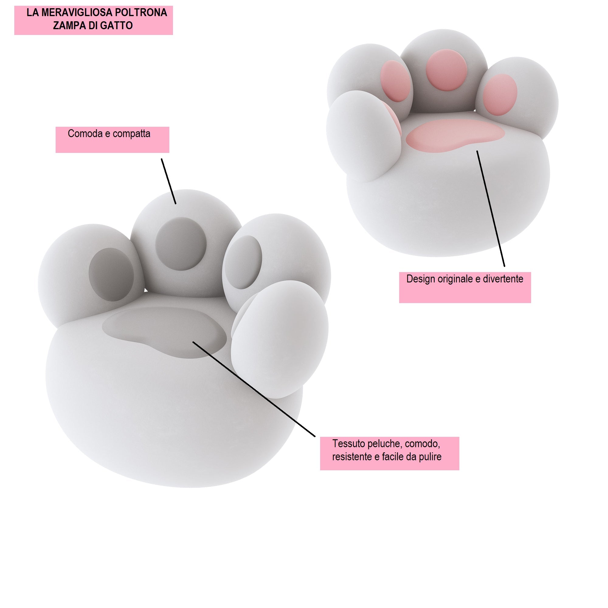 Sedia Poltrona sofa manicure estetista unghie nail salone