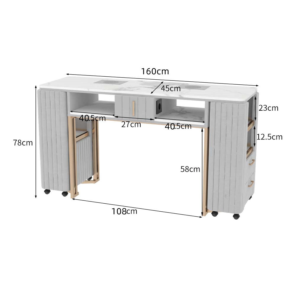 Tavolo manicure estetista unghie nail salone