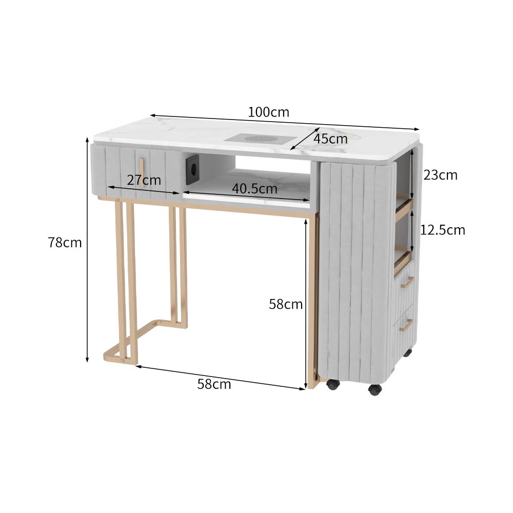 Tavolo manicure estetista unghie nail salone