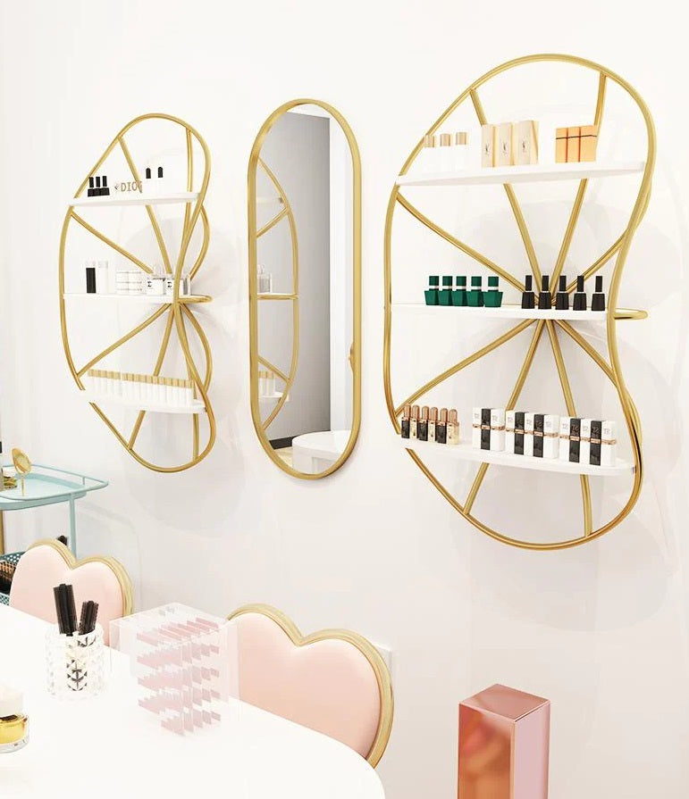 Espositore unghie nail manicure scaffale ikea