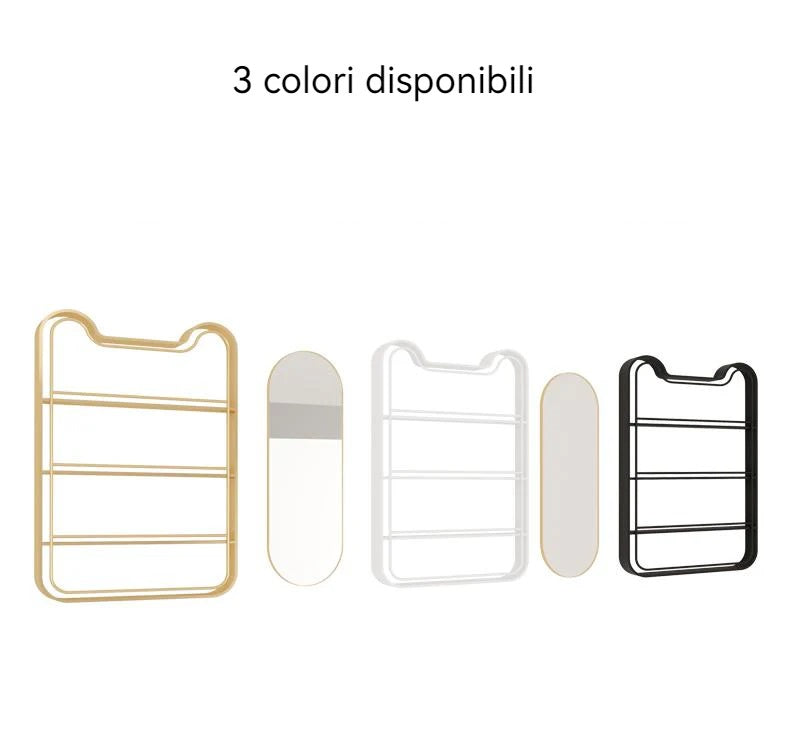 Espositore unghie nail manicure scaffale ikea