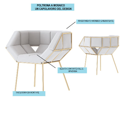 Sedia Poltrona sofa manicure estetista unghie nail salone