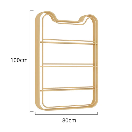 Espositore di smalti a parete a forma di gatto