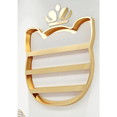 Espositore di smalti a parete a forma di gatto