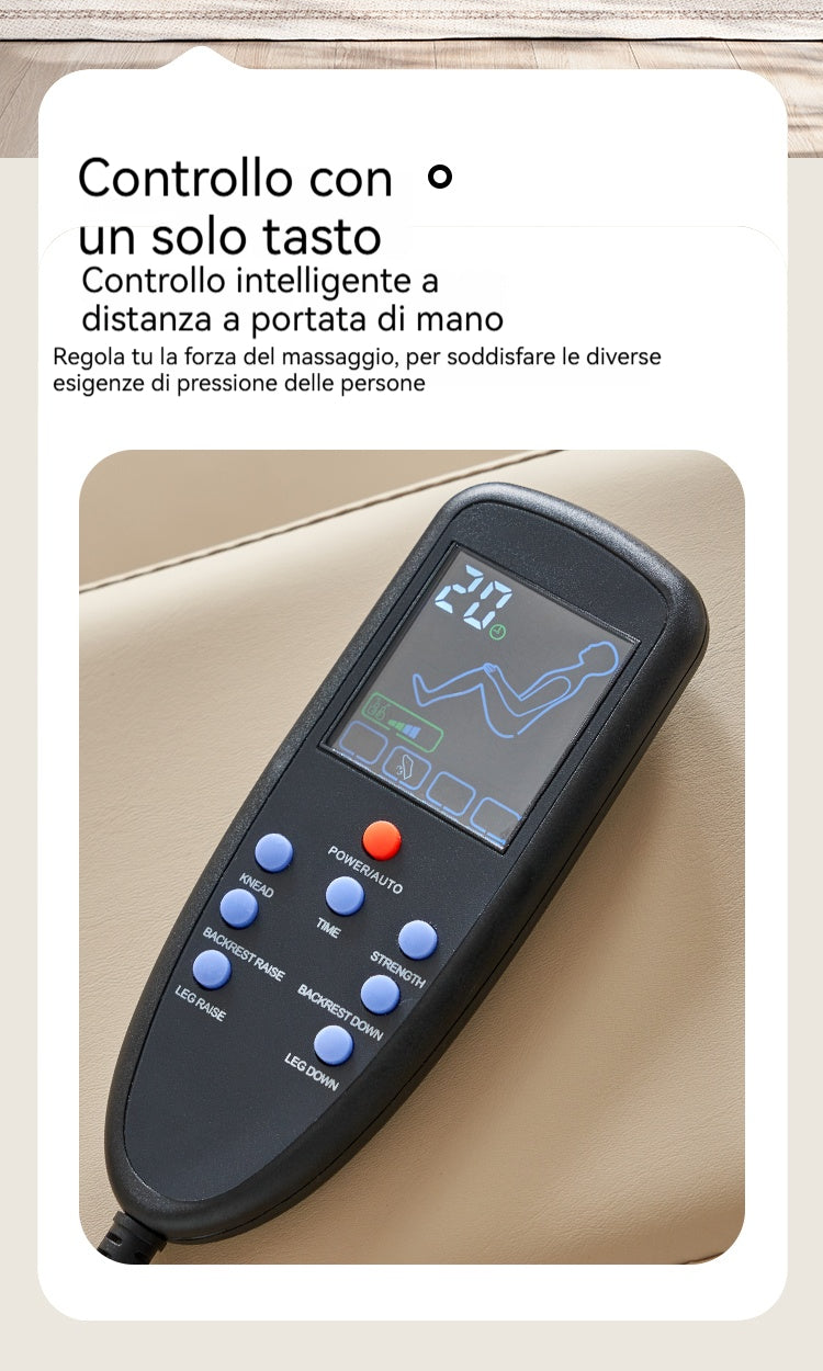 Poltrona Spa per Pedicure e Manicure – Con Vasca Integrata, Braccioli Multifunzionali e Design Elegante