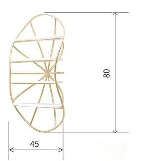 Espositore unghie nail manicure scaffale ikea