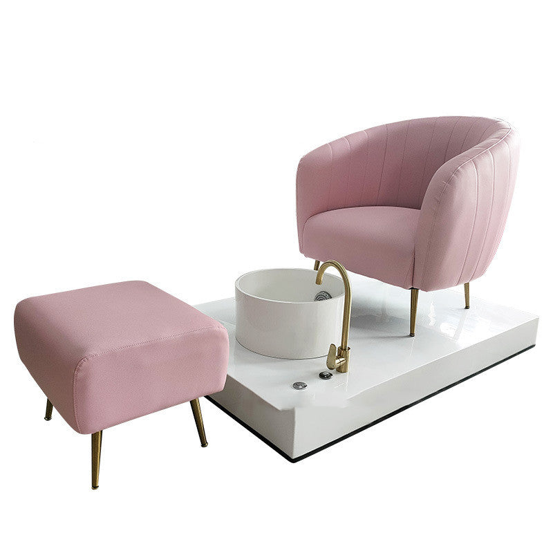 Poltrona pedicure rosa Regina Del Comfort – tavolomanicure